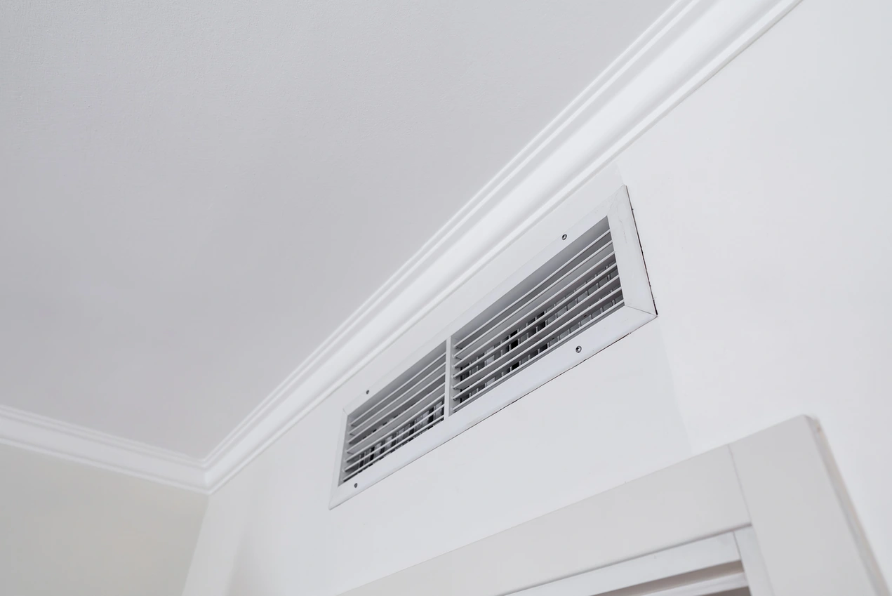 AC vent condensation in Fort Collins.